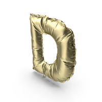 Balloon Letter D PNG & PSD Images
