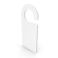 Door Sign White PNG & PSD Images