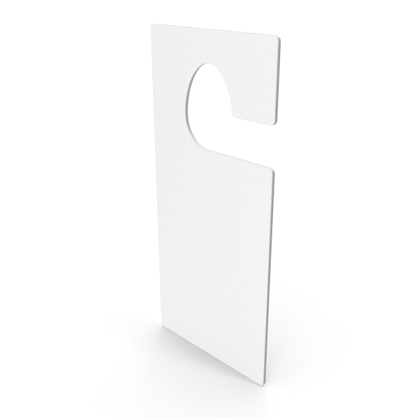 Door Sign White PNG & PSD Images