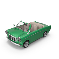 Cartoon Car Green PNG & PSD Images