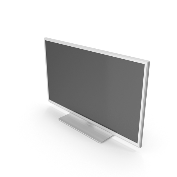 Television White PNG & PSD Images