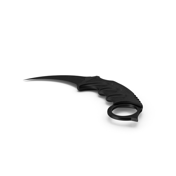 CS:GO Karambit Clean PNG & PSD Images