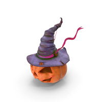 Witch Hat Pumpkin PNG & PSD Images