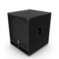 Professional Speaker Yamaha SW118V PNG & PSD Images