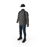 Pants Jacket Boots Backpack Tshirt Cap PNG & PSD Images