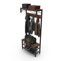 Rail Coat With Clothing PNG & PSD Images