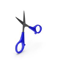 Scissors Blue PNG & PSD Images