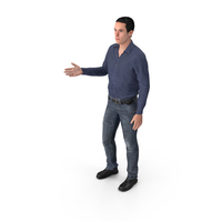 Casual Man James Talking PNG & PSD Images