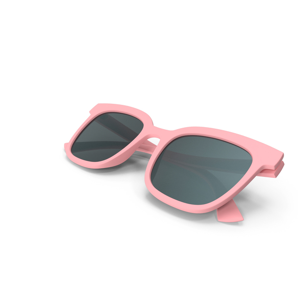 Women's Sunglasses Closed Pink PNG & PSD Images