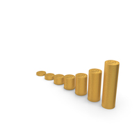 Coin Stacks Gold PNG & PSD Images