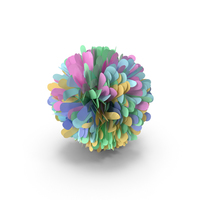 Multicolored Pom Pom PNG & PSD Images