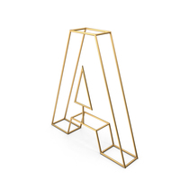 Decorative Wire Letter A PNG & PSD Images