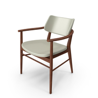 Nissa Armrests Chair Leather PNG & PSD Images