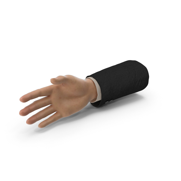 Suit Hand Open PNG & PSD Images