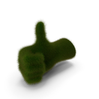 Grassy Hand Thumb Up PNG & PSD Images