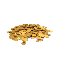 Gold Coin Pile PNG & PSD Images