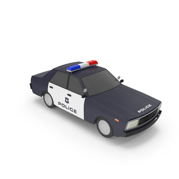 Cartoon Police Car PNG & PSD Images