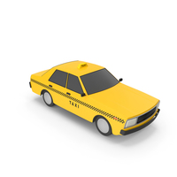 Cartoon Taxi Cab PNG & PSD Images