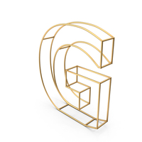 Decorative Wire Letter G PNG & PSD Images