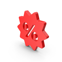 Sale Discount Red Web Icon PNG & PSD Images