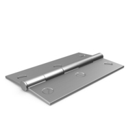 Steel Hinge With Screw Head PNG & PSD Images