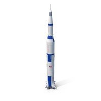 NASA Saturn V Rocket PNG & PSD Images