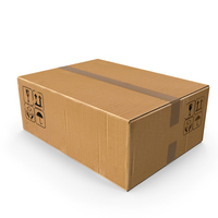 Cardboard Box PNG & PSD Images