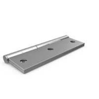 Steel Hinge Closed on Ground PNG & PSD Images