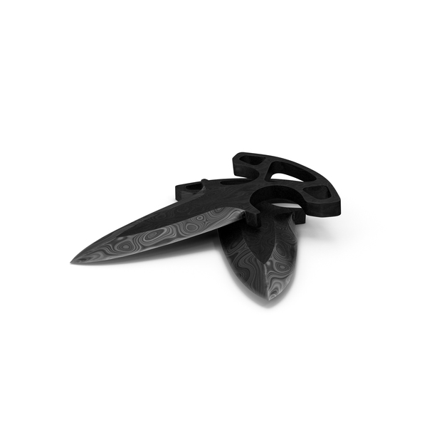 CS:GO Shadow Daggers Damascus Steel PNG & PSD Images