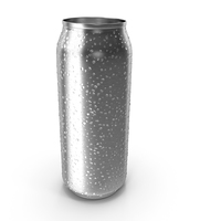 Tall Can With Water Droplets PNG & PSD Images