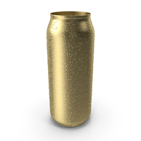 Tall Can Water Condensation PNG & PSD Images