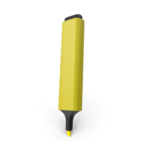 Highlight Marker Yellow PNG & PSD Images