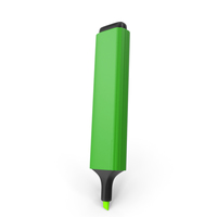 Highlight Marker Green PNG & PSD Images