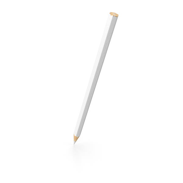 Pencil White PNG & PSD Images