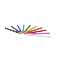 Colored Pencils Circle PNG & PSD Images