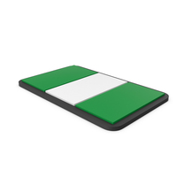 Flag of Nigeria PVC Patch PNG & PSD Images