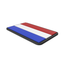 Flag of Netherlands PVC Patch PNG & PSD Images