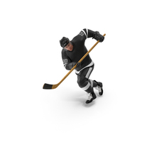 Hockey Attacker Character 02 PNG & PSD Images