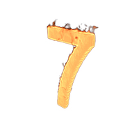 Fire Number Seven PNG & PSD Images