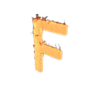 Fire Letter F PNG & PSD Images