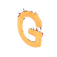 Fire Letter G PNG & PSD Images