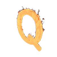 Fire Letter Q PNG & PSD Images