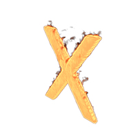 Fire Letter X PNG & PSD Images