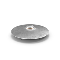 UFO with Landing Gear PNG & PSD Images