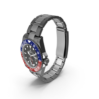 Rolex GMT-Master II Blue Red PNG & PSD Images