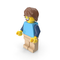 Lego Man Casual PNG & PSD Images