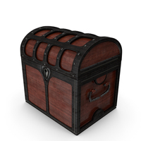 Small Wooden Chest Locked PNG & PSD Images