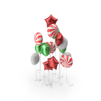 Assorted Balloon Set PNG & PSD Images