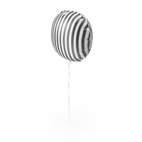 Striped Balloon PNG & PSD Images