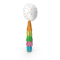 Colorful Sprinkles Round Balloon PNG & PSD Images